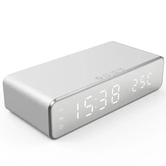 LED Alarm Clock with Charging Station