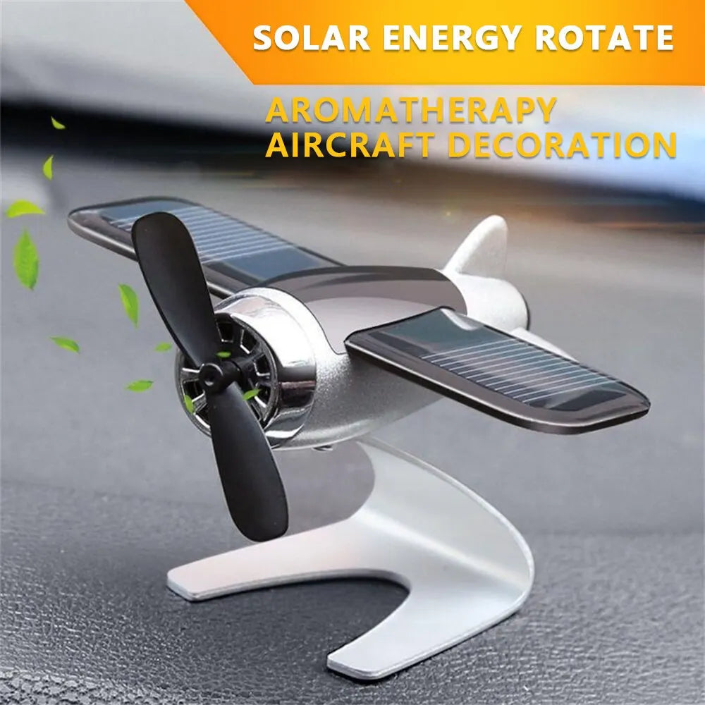 Solar Airplane Air Freshener