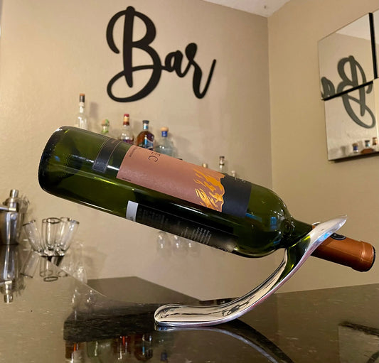 Free Standing Wine Bottle Holder
