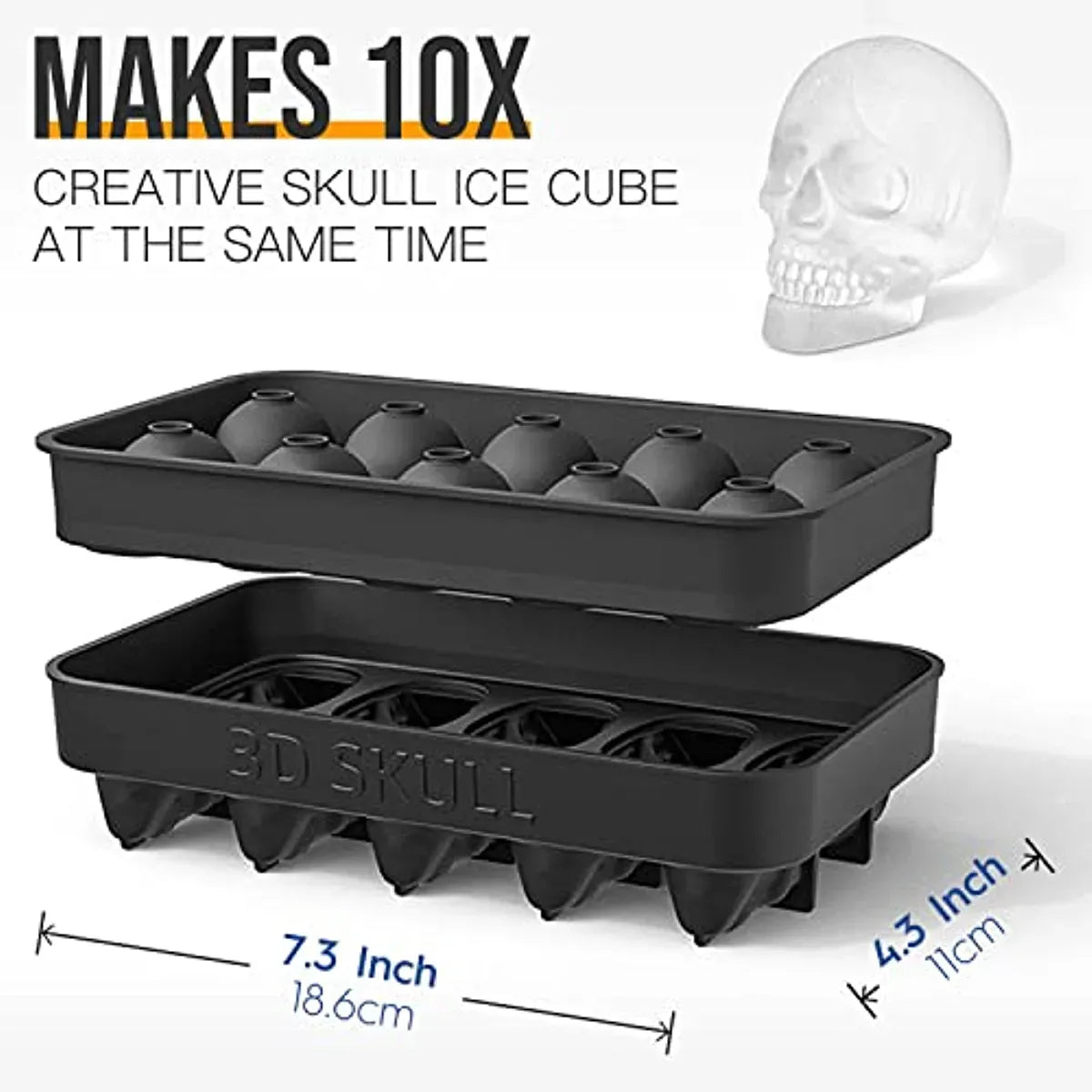 Skull Ice Cube Tray
