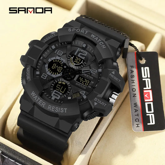Military Digital Sports Watch