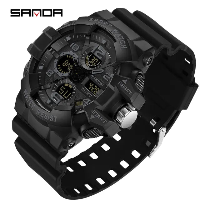 Military Digital Sports Watch