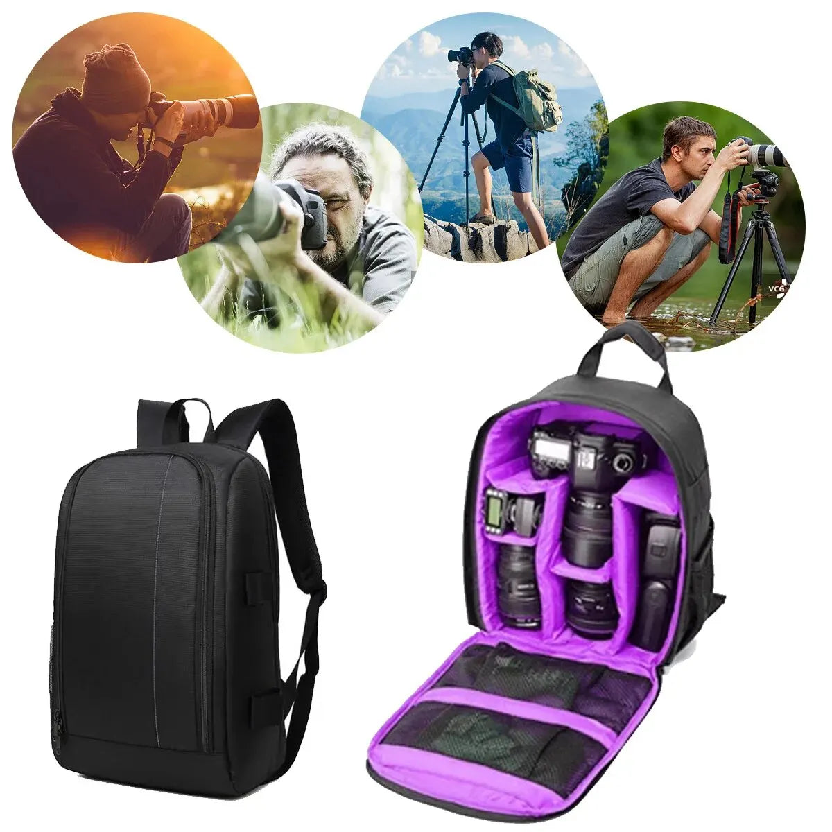Waterproof Camera Backpack