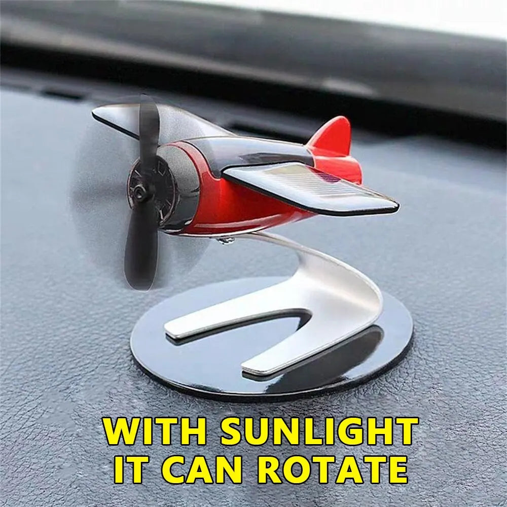 Solar Airplane Air Freshener