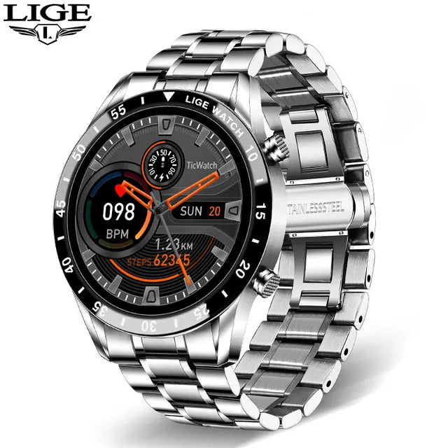Smart Touch Screen Waterproof Watch