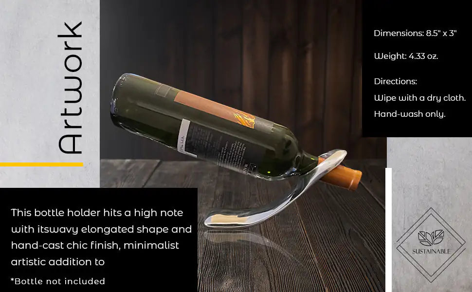 Free Standing Wine Bottle Holder