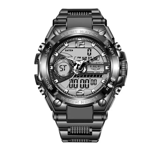 Military Digital 50m Waterproof Wristwatch