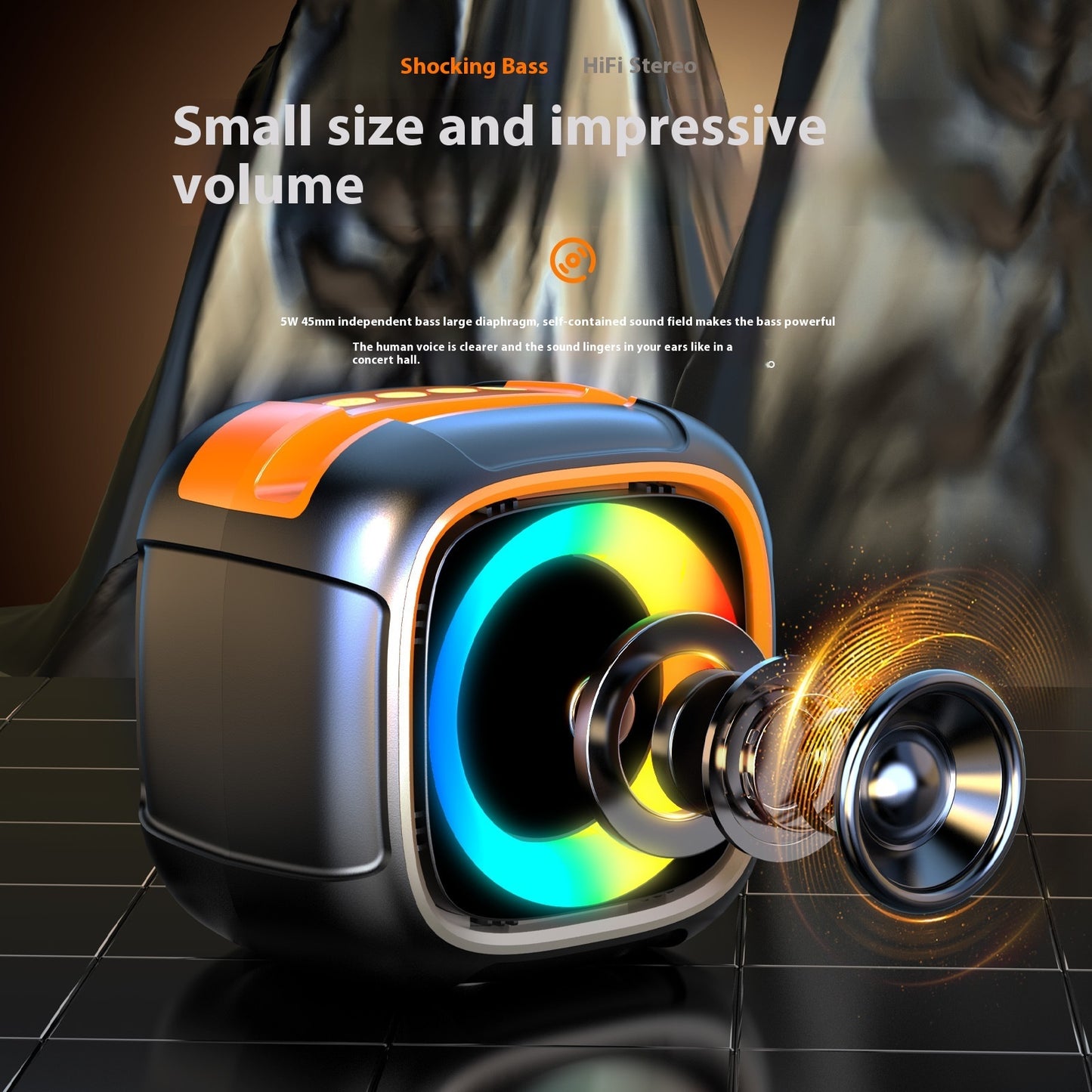 Portable Outdoor Bluetooth Speaker