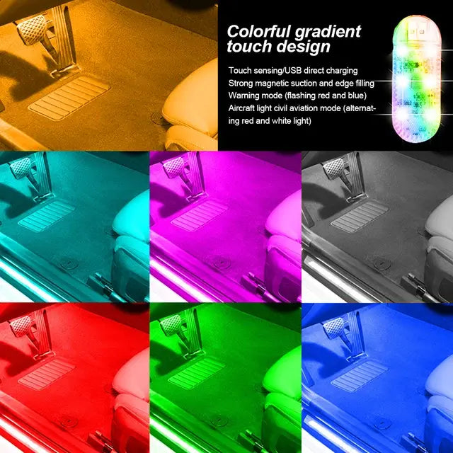 Mini Car LED Touch Light