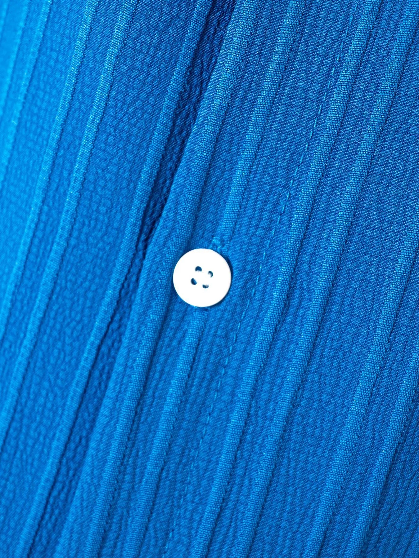 Cotton And Linen Stripes Polo Shirt