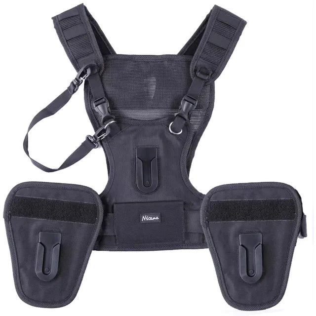 Dual Camera Carrying Chest Vest
