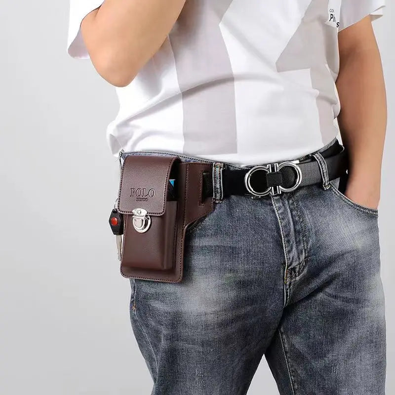 Men's Belt Leather Case