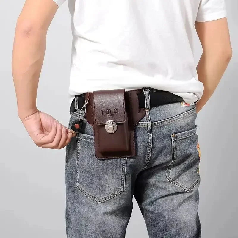 Men's Belt Leather Case