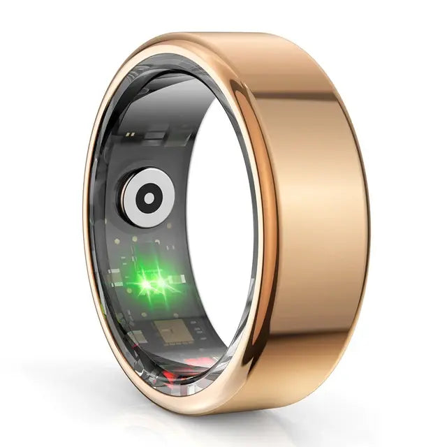 Smart Titanium Waterproof Health Monitoring Ring