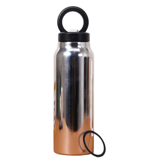 Water Bottle with Magnetic Phone Holder