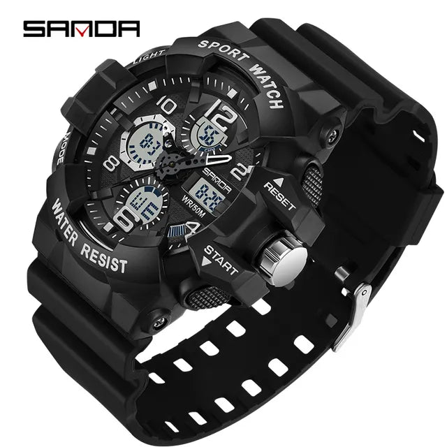 Military Digital Sports Watch