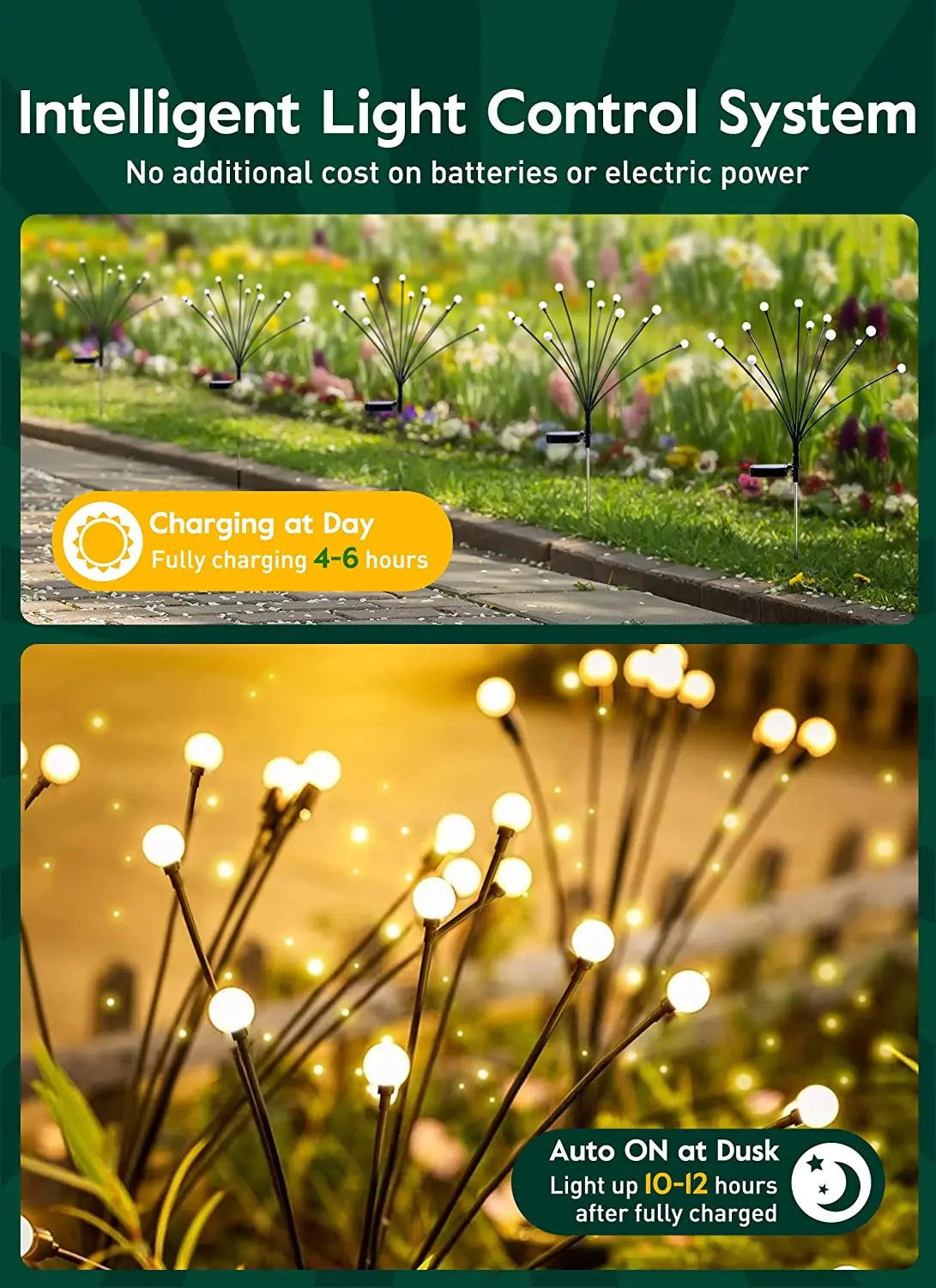 Garden Firefly Solar Lights