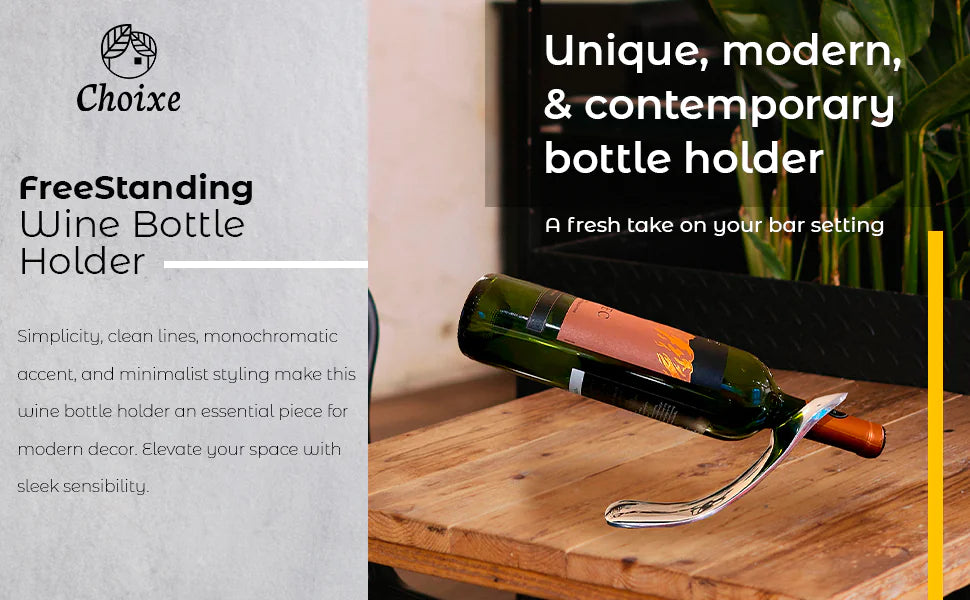 Free Standing Wine Bottle Holder