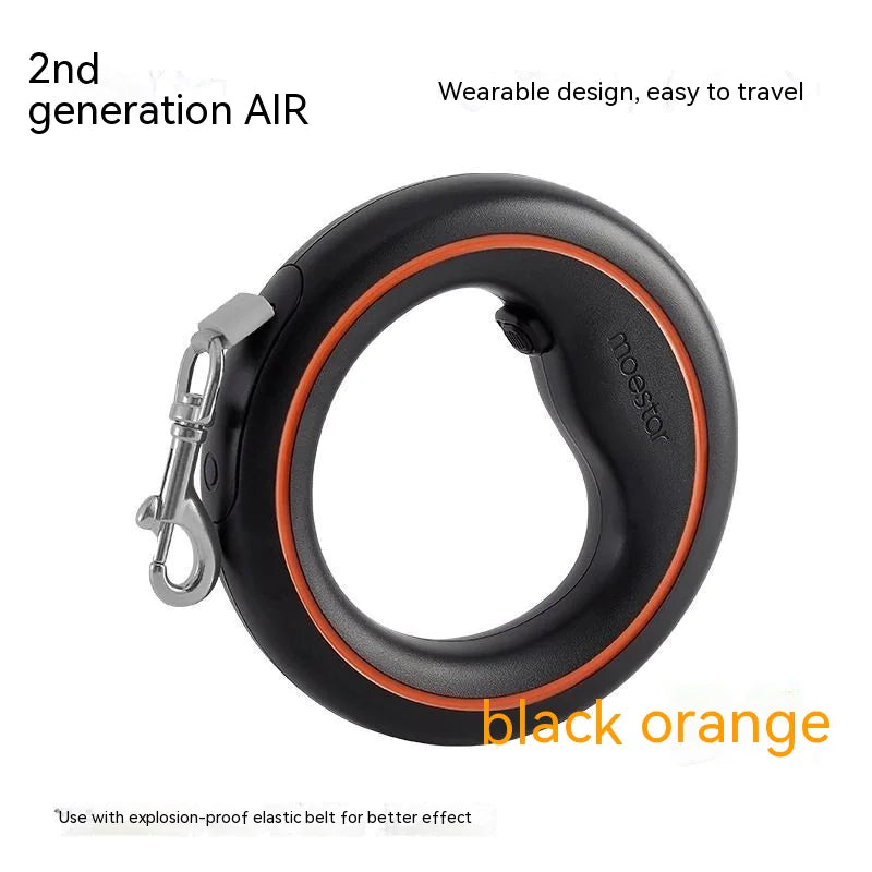 Illuminated Round Retractable Leash