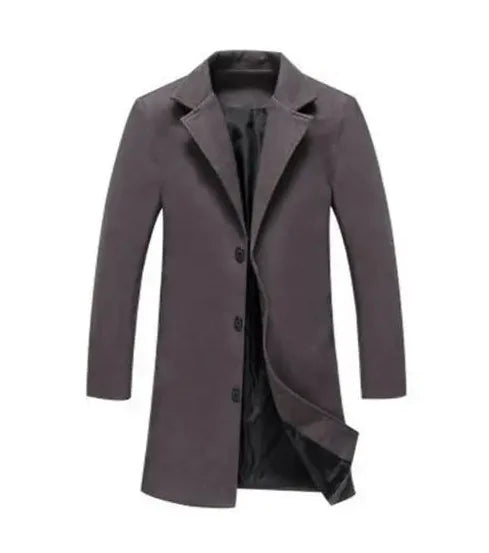 MetroStyle Men’s Woolen Coat