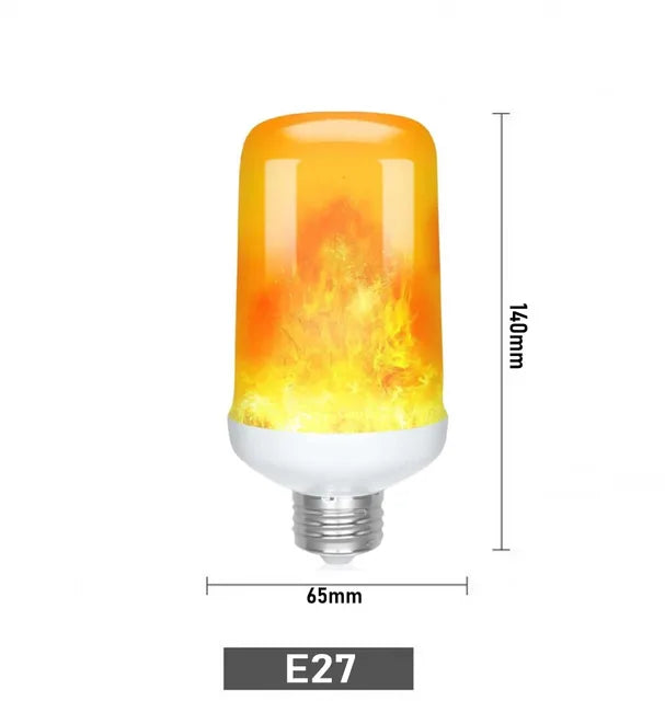 LED Flame Flickering Light Bulb