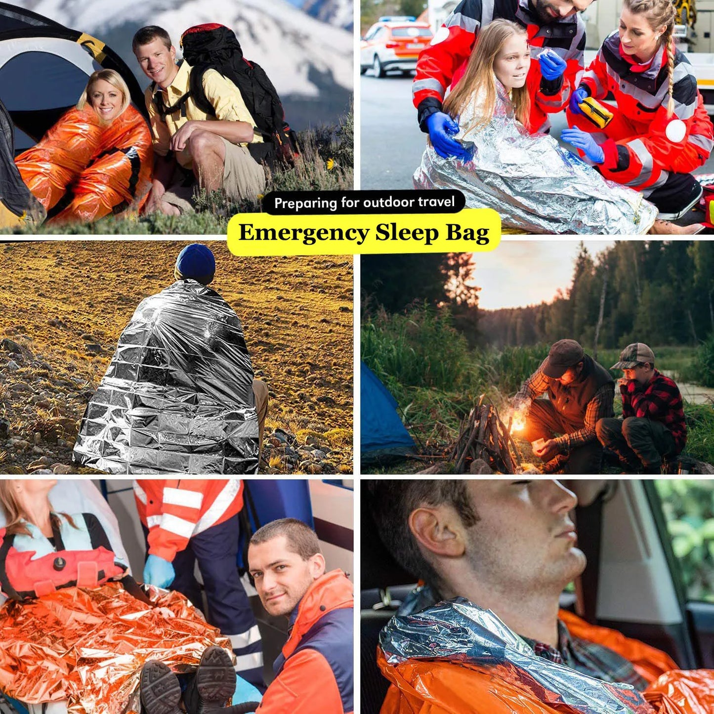 Emergency Waterproof Survival Sleeping Bag