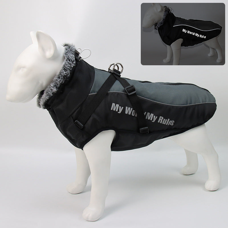 Waterproof Large Winter Dog Clothes