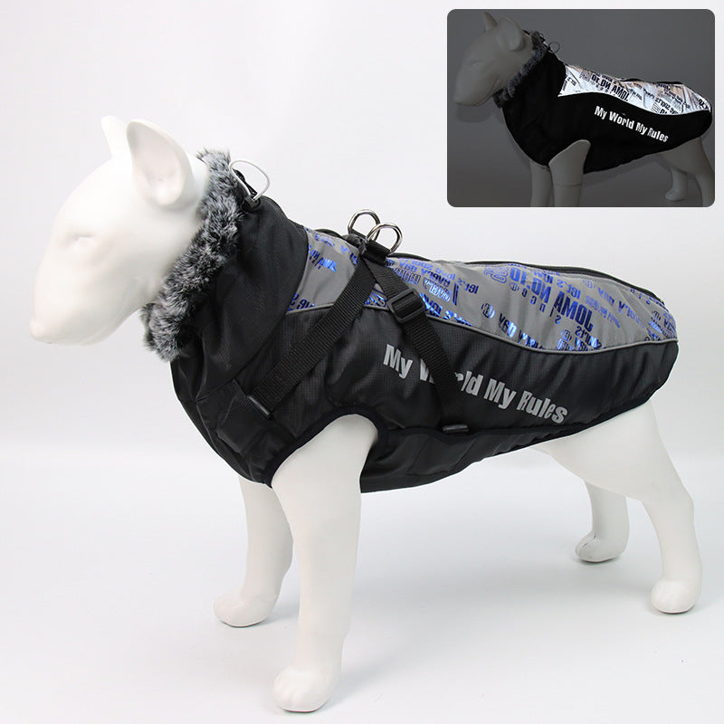 Waterproof Large Winter Dog Clothes