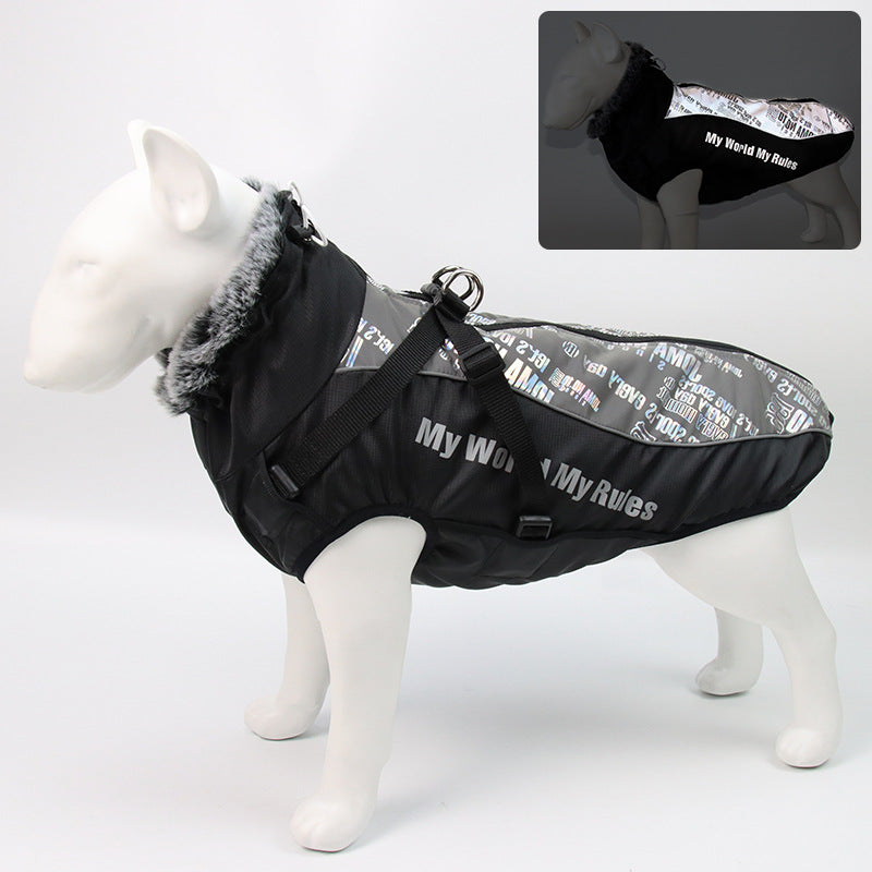 Waterproof Large Winter Dog Clothes
