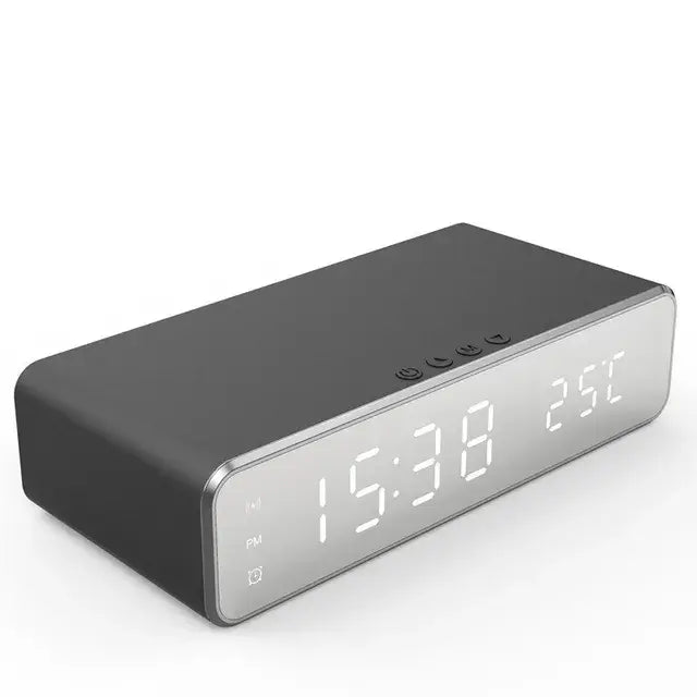 LED Alarm Clock with Charging Station