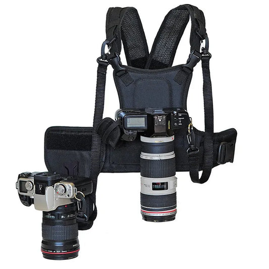 Dual Camera Carrying Chest Vest