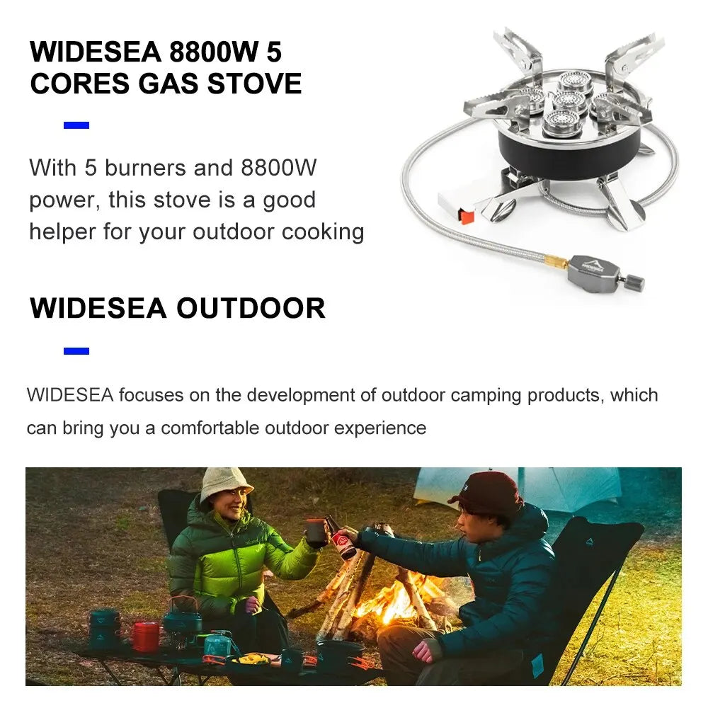 Widesea Camping Portable Gas Stove
