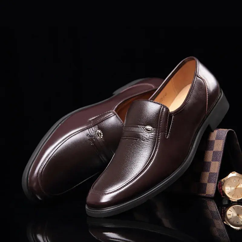 Men's Formal Leather Slip On Shoes