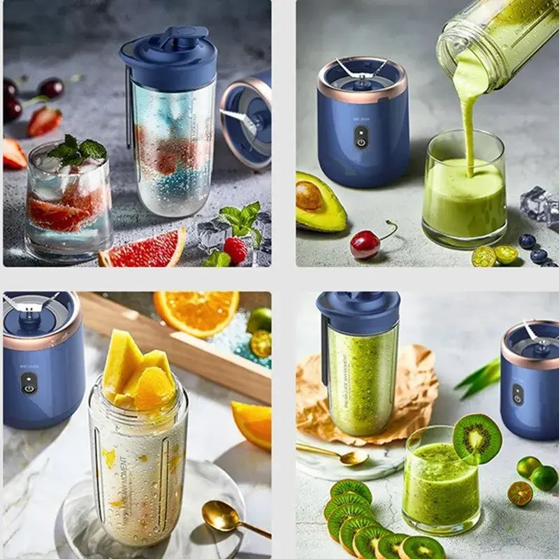 Portable Electric Stainless Steel Juicer