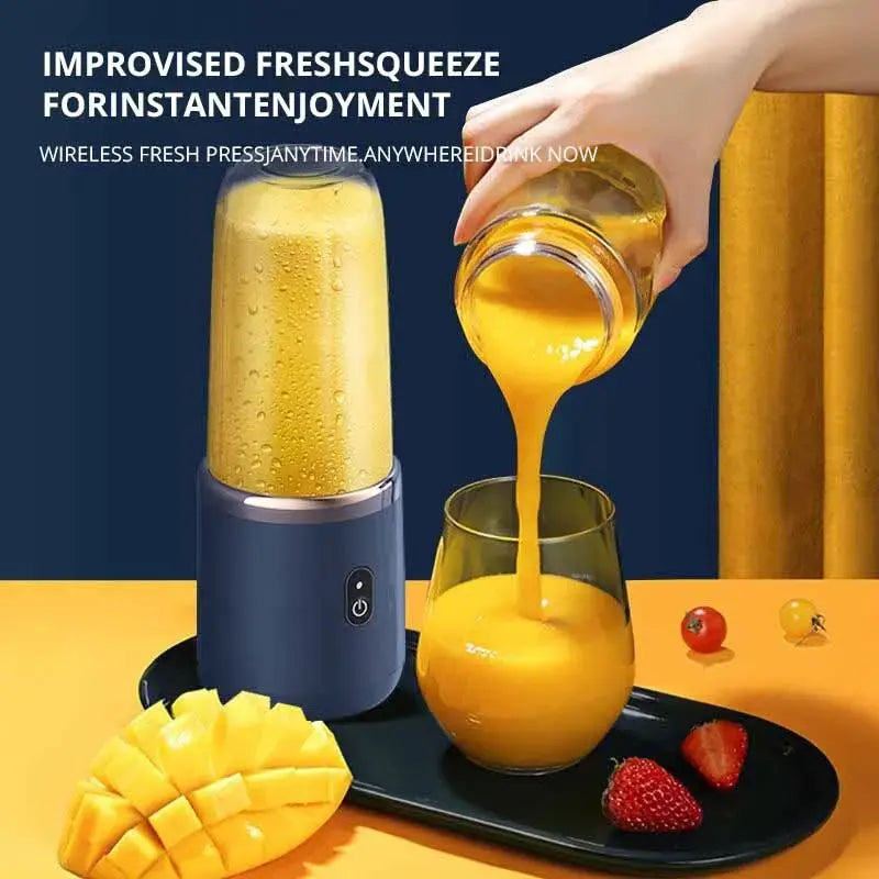 Portable Electric Stainless Steel Juicer