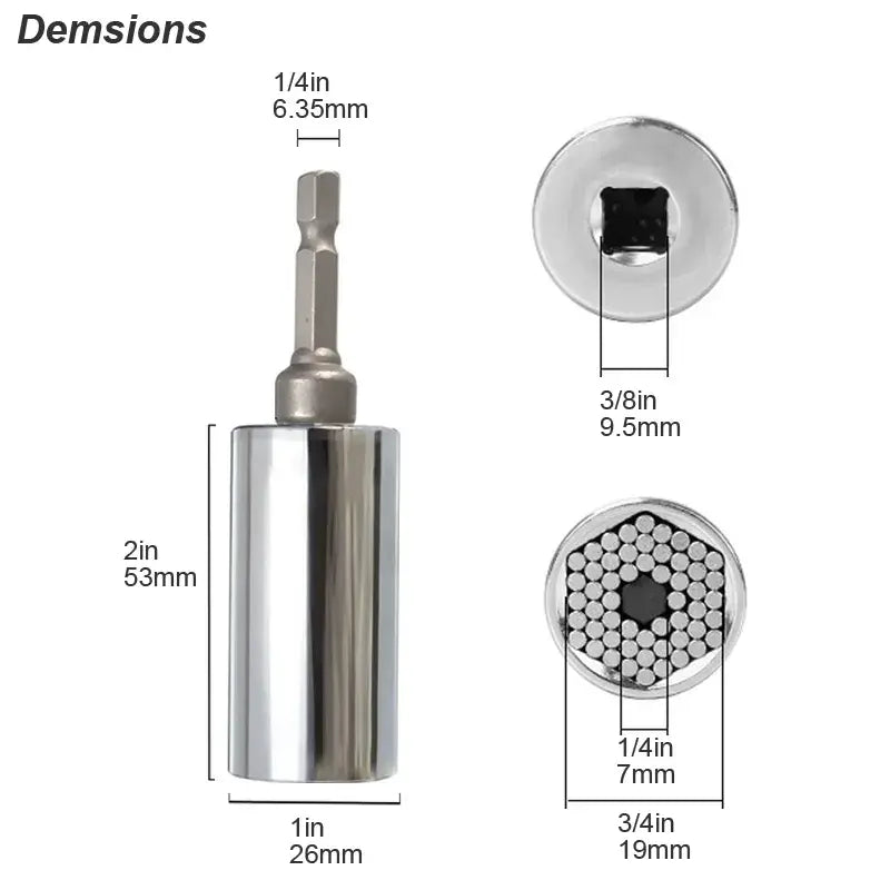 Universal Socket Multi-Tool Wrench