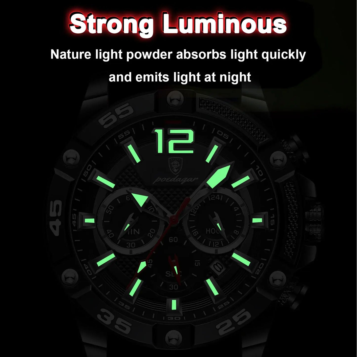 Men's Luxury Waterproof Military Quartz Watch