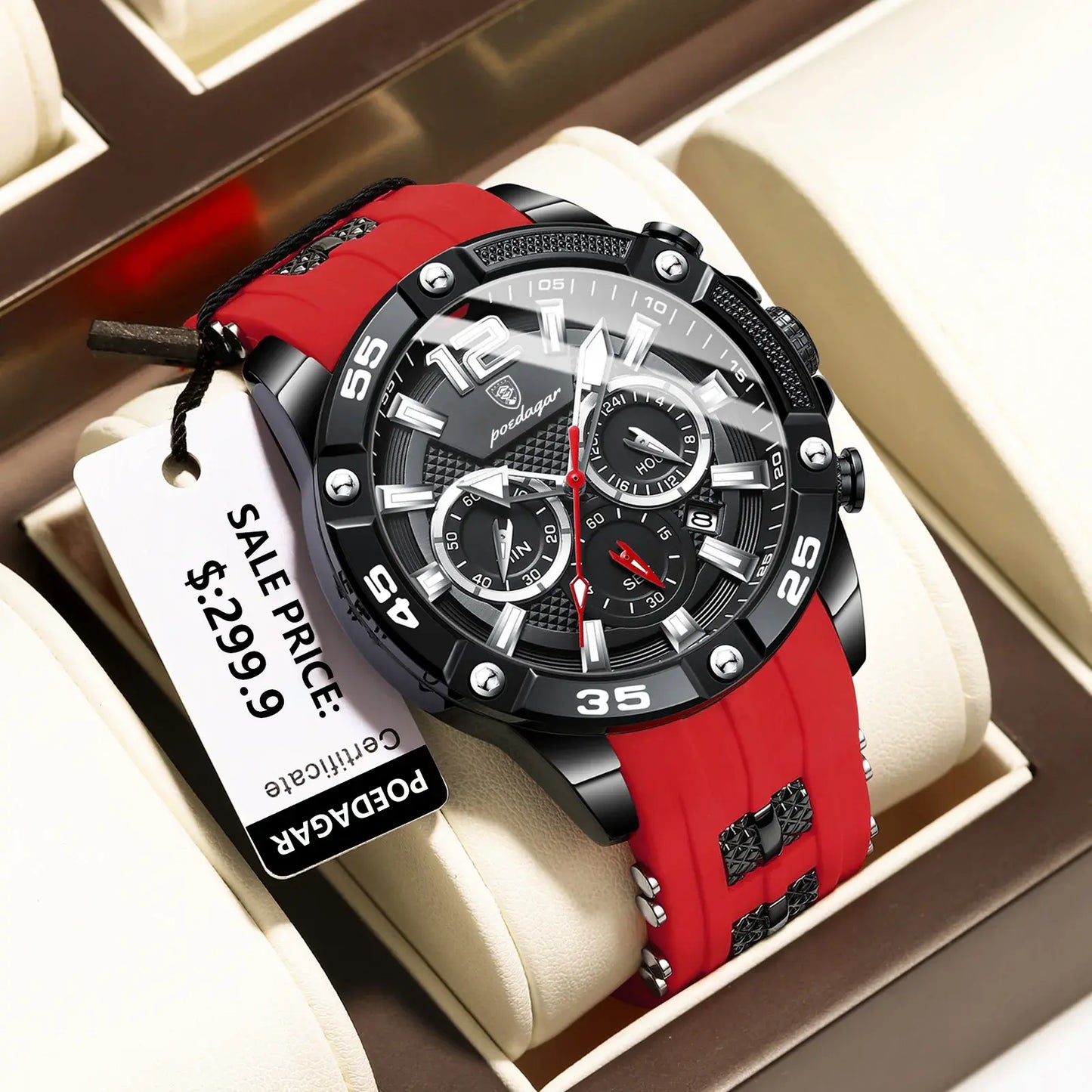 Men's Luxury Waterproof Military Quartz Watch
