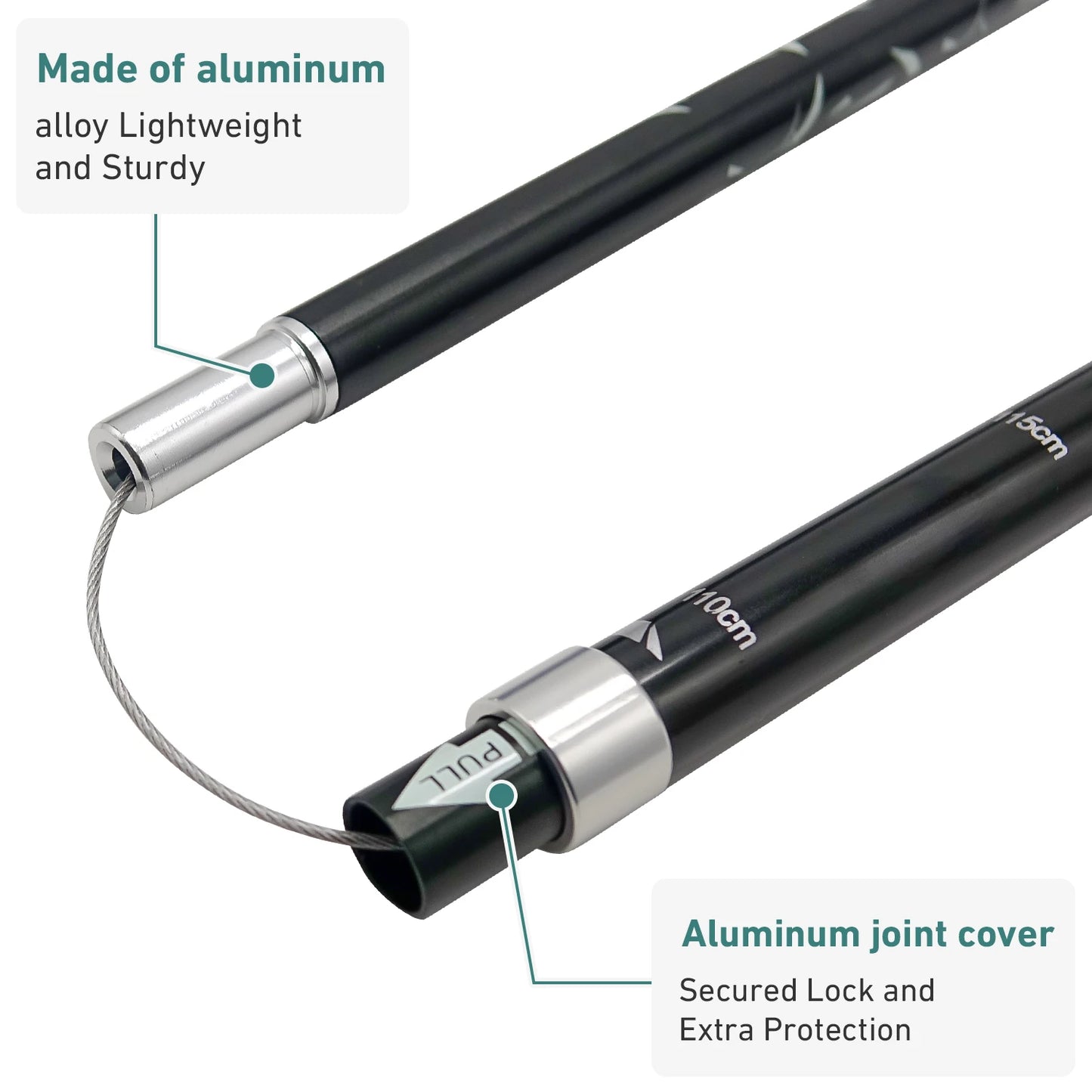 Outdoor Trekking Poles with Bag