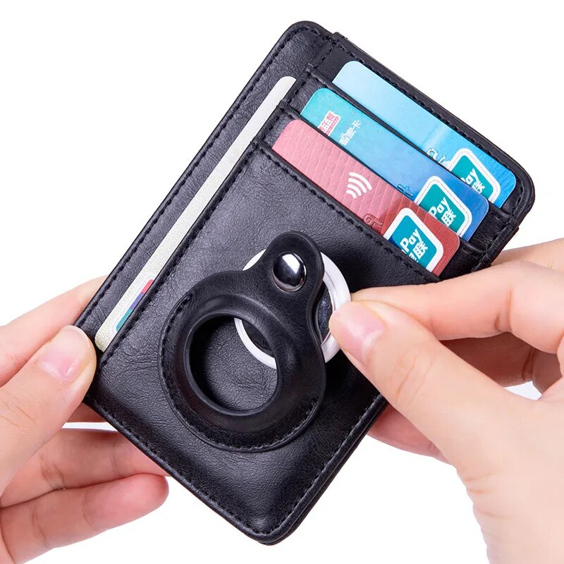 Men's Ultra Thin Airtag & RFID Wallet