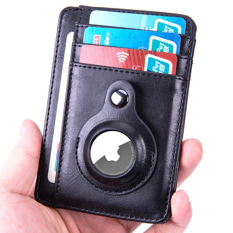 Men's Ultra Thin Airtag & RFID Wallet