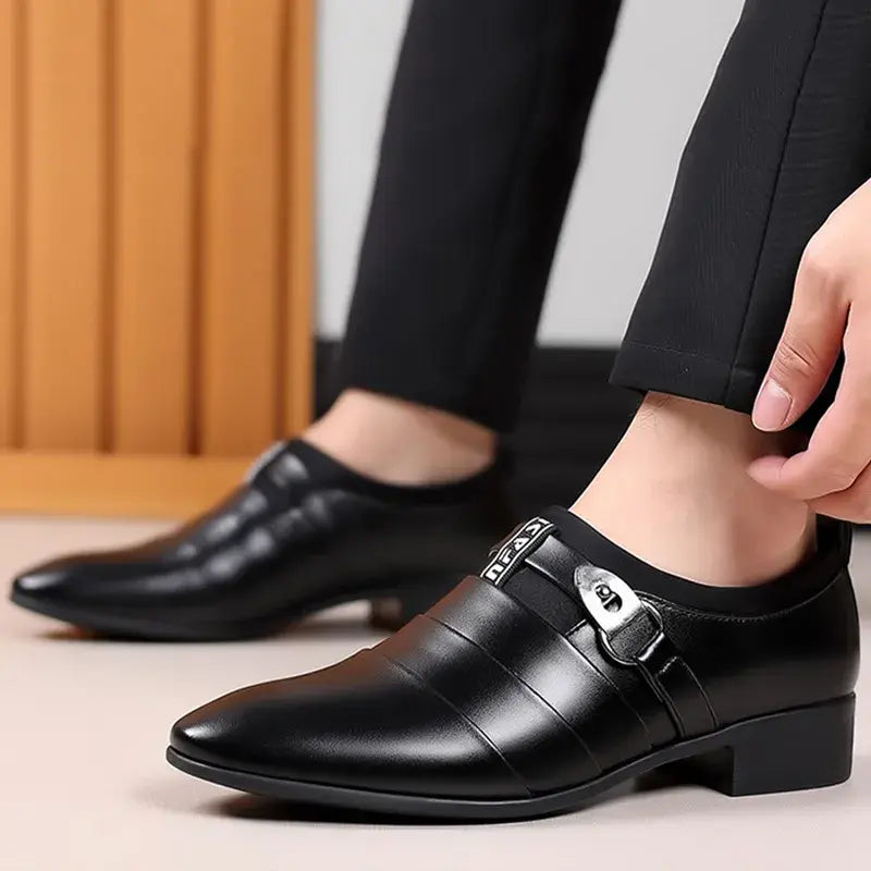 Classic Leather Men's Slip On Shoe