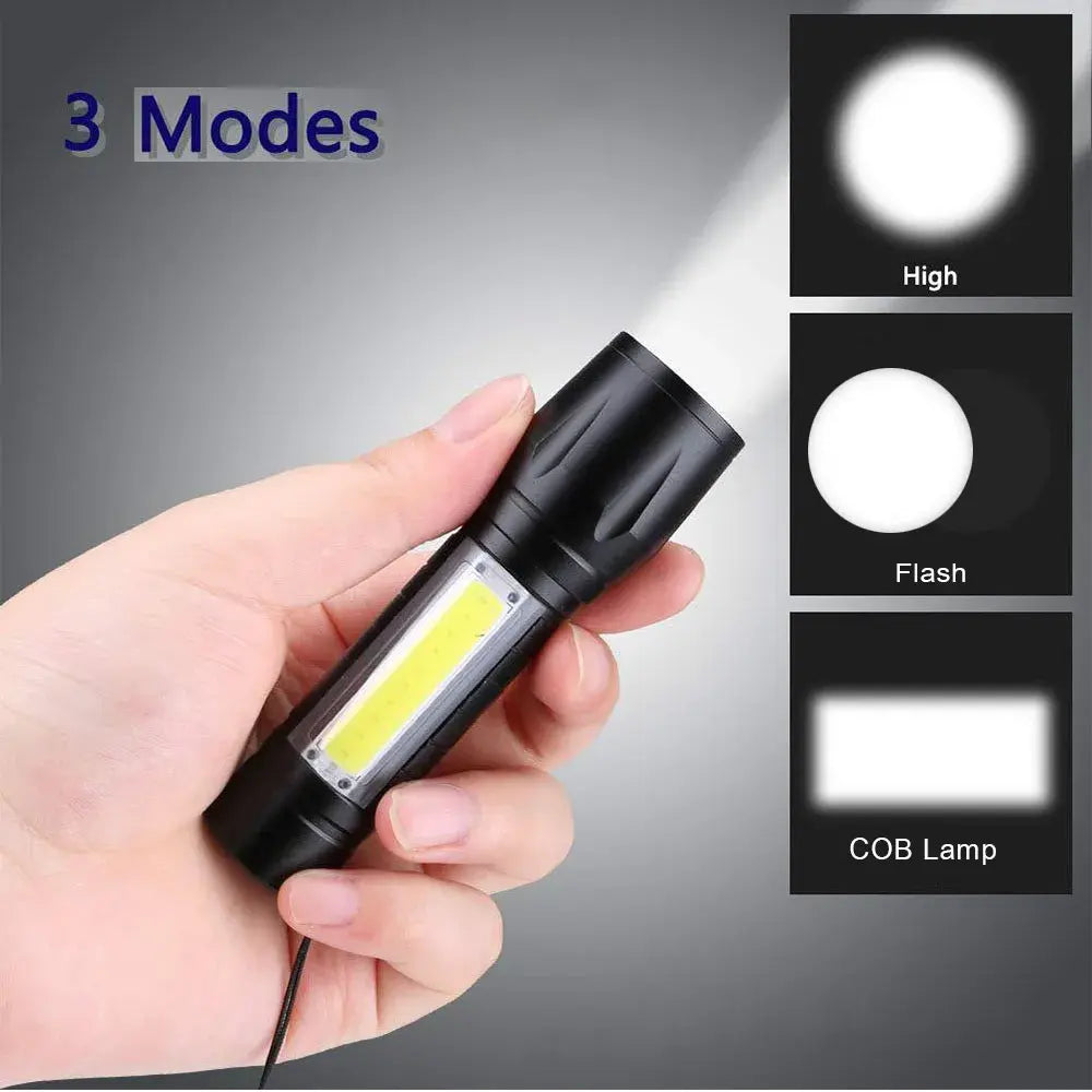 Mini LED Camping Flashlight Lamp
