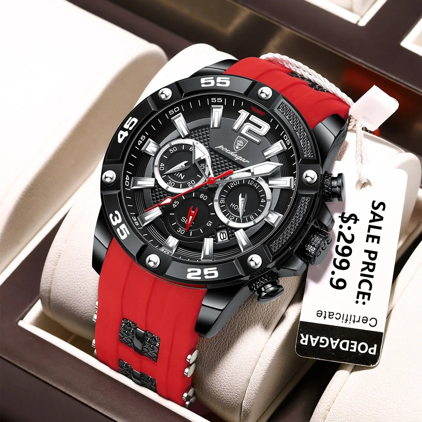 Men's Luxury Waterproof Military Quartz Watch