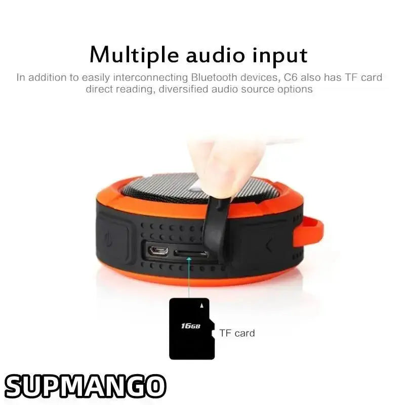Big Suction Cup Bluetooth Speaker