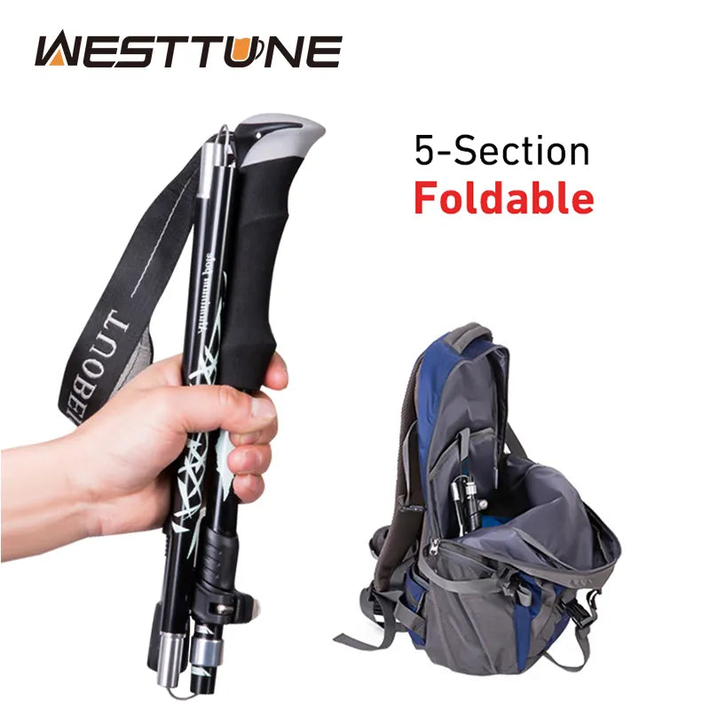 Outdoor Trekking Poles with Bag