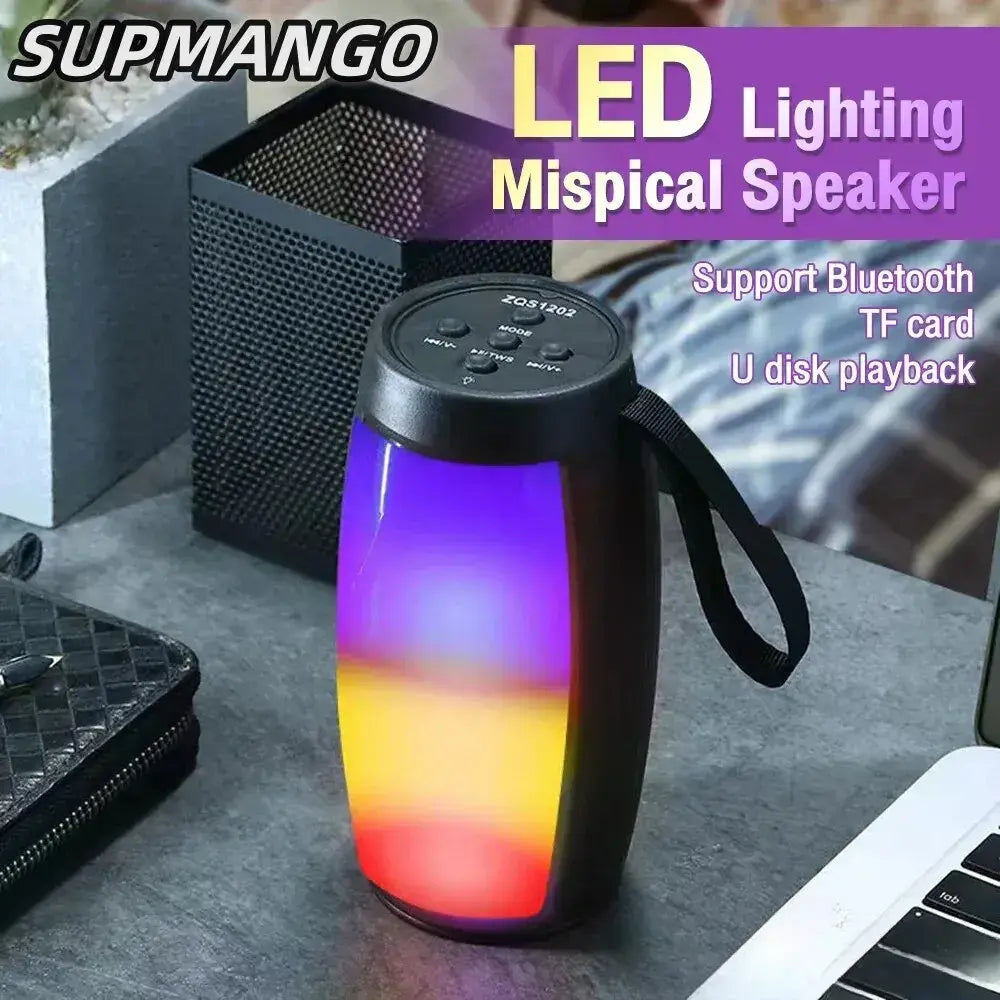 Wireless Bluetooth Sound System with LED Lights