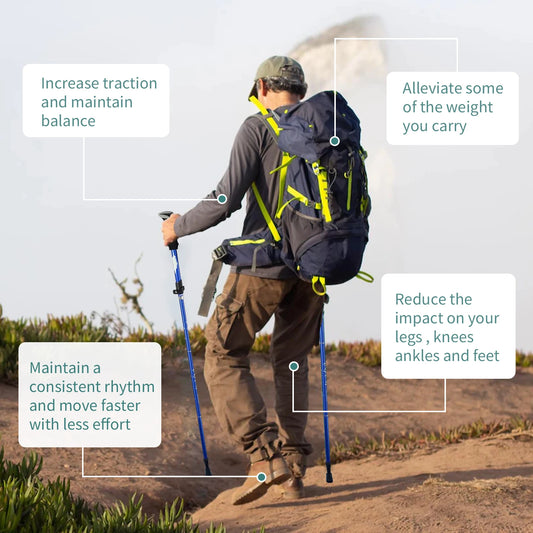 Outdoor Trekking Poles with Bag